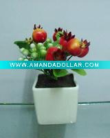 Wholesale artificial fruits,artifical decorative fruits,artificial potted fruits