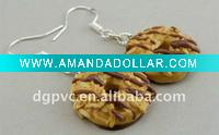 Wholesale low price resin earring,promotion resin earring,good for promotional and retail