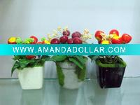 Wholesale artificial fruits,artifical decorative fruits,artificial potted fruits