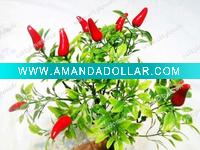 Artificial flower/artificial plant--Decorative plastic chilli