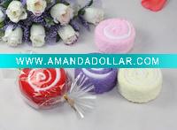 small sweet roll cake towel
