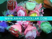 Single towel roses