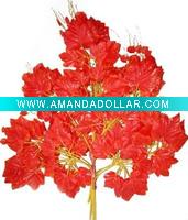 artificial decorative leaf with fruit