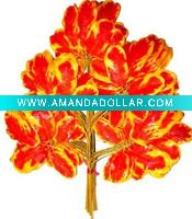 Wholesale artificial decorative leaf with fruit