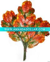 artificial decorative leaf with fruit