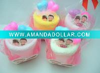Wholesale handmade wedding towel cake gift