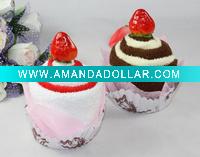 Wholesale strawberry towel cake