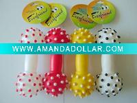 Wholesale doggy product-spikey dumbbell,dog toy,pet supply