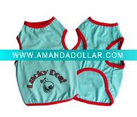 Wholesale Luckydog pet t-shirts dog supplies--pet family