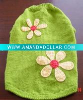 knitted pet wear