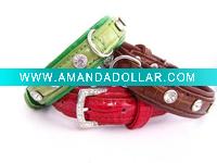 Wholesale leather dog collar,cat collar,pet collar,pet product