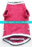 knitted pet clothes