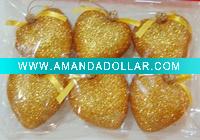 Wholesale Heart-shaped Christmas ball