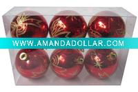 decorating christmas ball