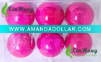 Wholesale 8CM fushia Christmas Ball