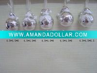 Wholesale silver christmas ball