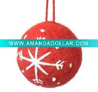 Wholesale Christmas ball wool