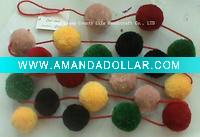 Wholesale christmas ball garland