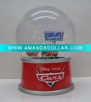 Wholesale Christmas snow ball,polyresin glass ball