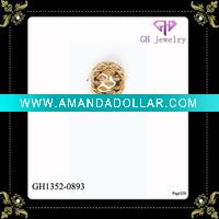 Fashion gold metal christmas ball beads decorating