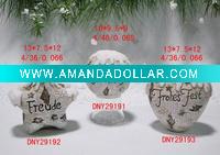 Wholesale pottery Christmas ball decoration