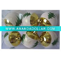 Wholesale Plain Plastic Christmas ball