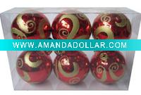 Wholesale plastic christmas ball