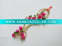 Wholesale christmas ball chain/christmas bead chain decoration