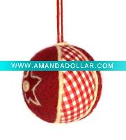Christmas ball ornaments (handmade ball)