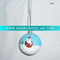 Wholesale Christmas Plastic Ball Ornament