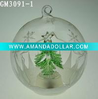 Wholesale christmas ball with LED changing light
