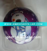 Wholesale ALL NEW -christmas ball, customized printing, promotion premium