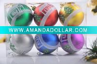 Plastic christmas ball