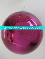 plastic christmas ball