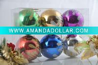 Plastic christmas ball