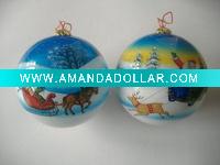 Christmas glass ball