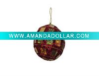 Pure handmade Christmas balls