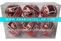 Plastic christmas ball