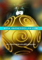 personalize christmas ball