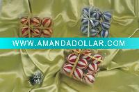 9 pieces plastic Christmas ball