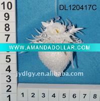 Wholesale 5.5" white Christmas ball
