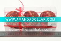 transparent christmas ball