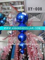 Wholesale Christmas Ball Ornament,Christmas Tree Plastic Ball HY-008
