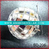 clear christmas balls