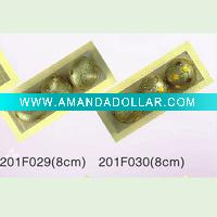 Decorative plastic christmas ball