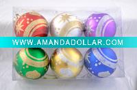 Plastic christmas ball