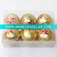 Wholesale 2011 Newly Plastic Foam Christmas Ball