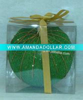 Wholesale Green Color Decorating christmas ball