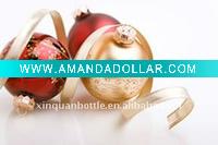 Wholesale christmas colorful ball with strap