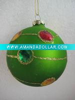 Wholesale glass christmas ball